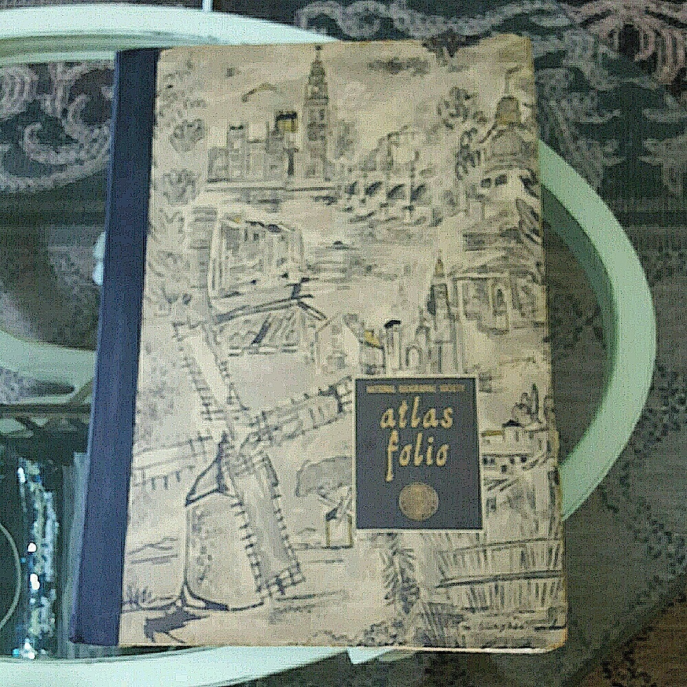 Vintage NATIONAL GEOGRAPHIC SOCIETY Atlas Folio